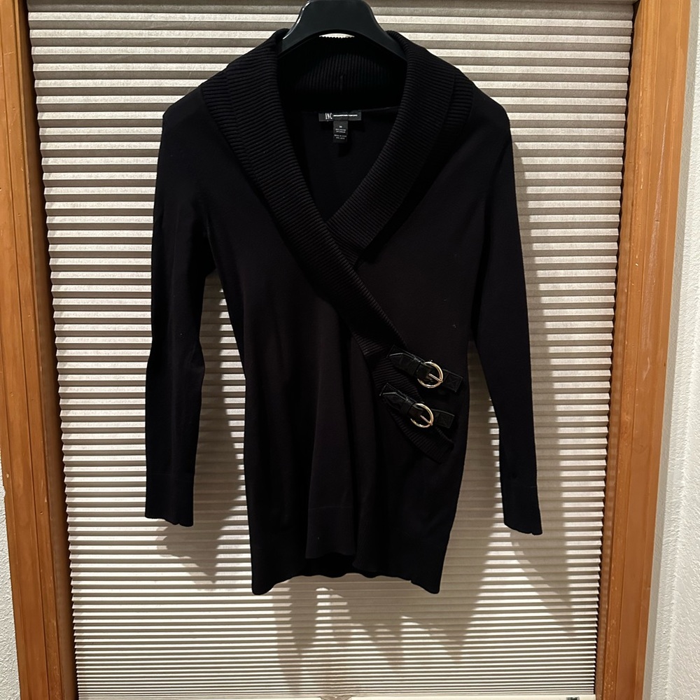 Woman’s stylish sweater
